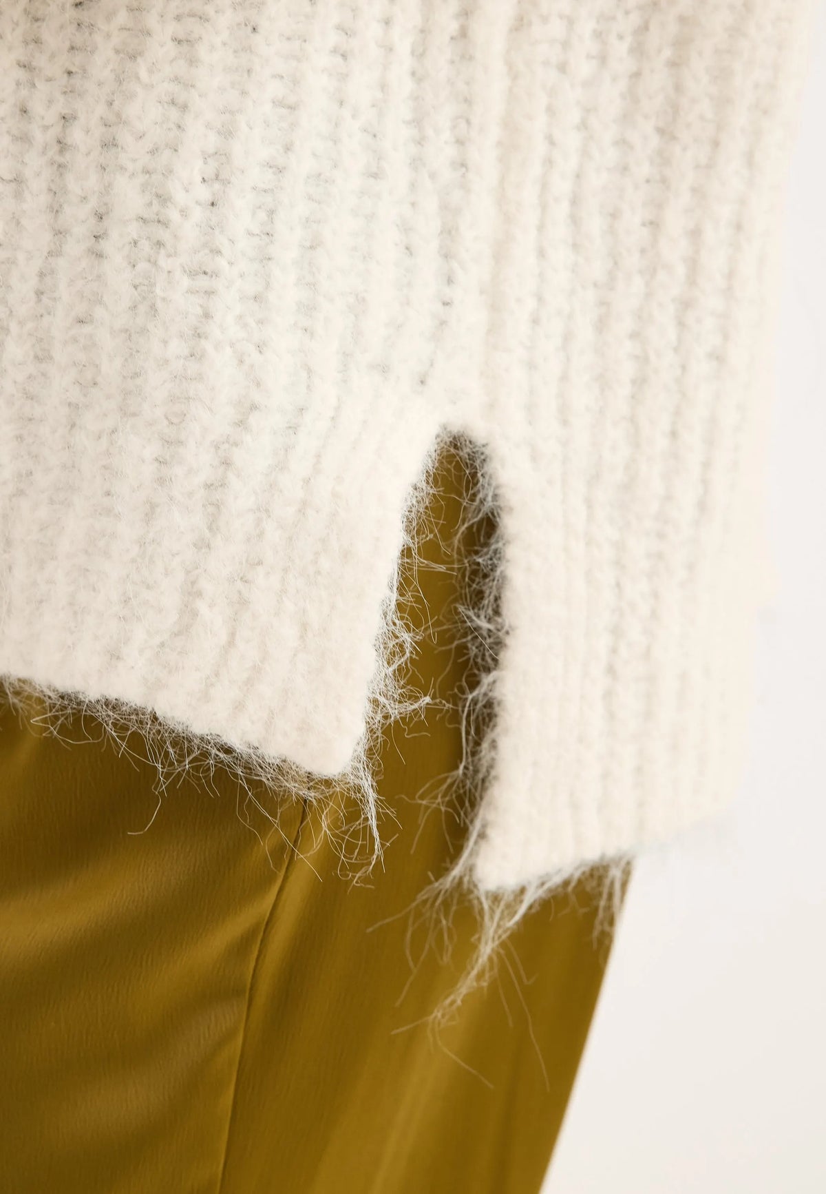 Knitted Scarf Sweater