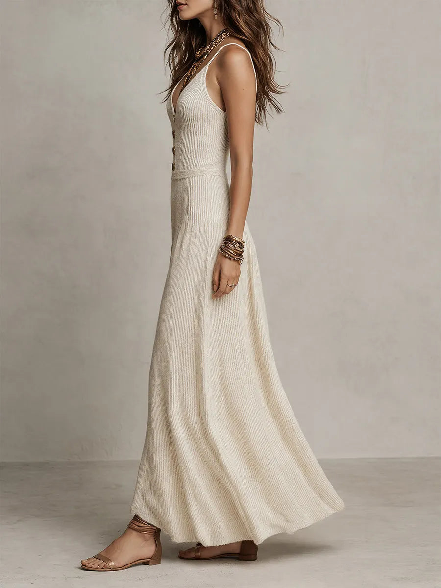 Vintage Maxi Dress in soft knit, Best Value