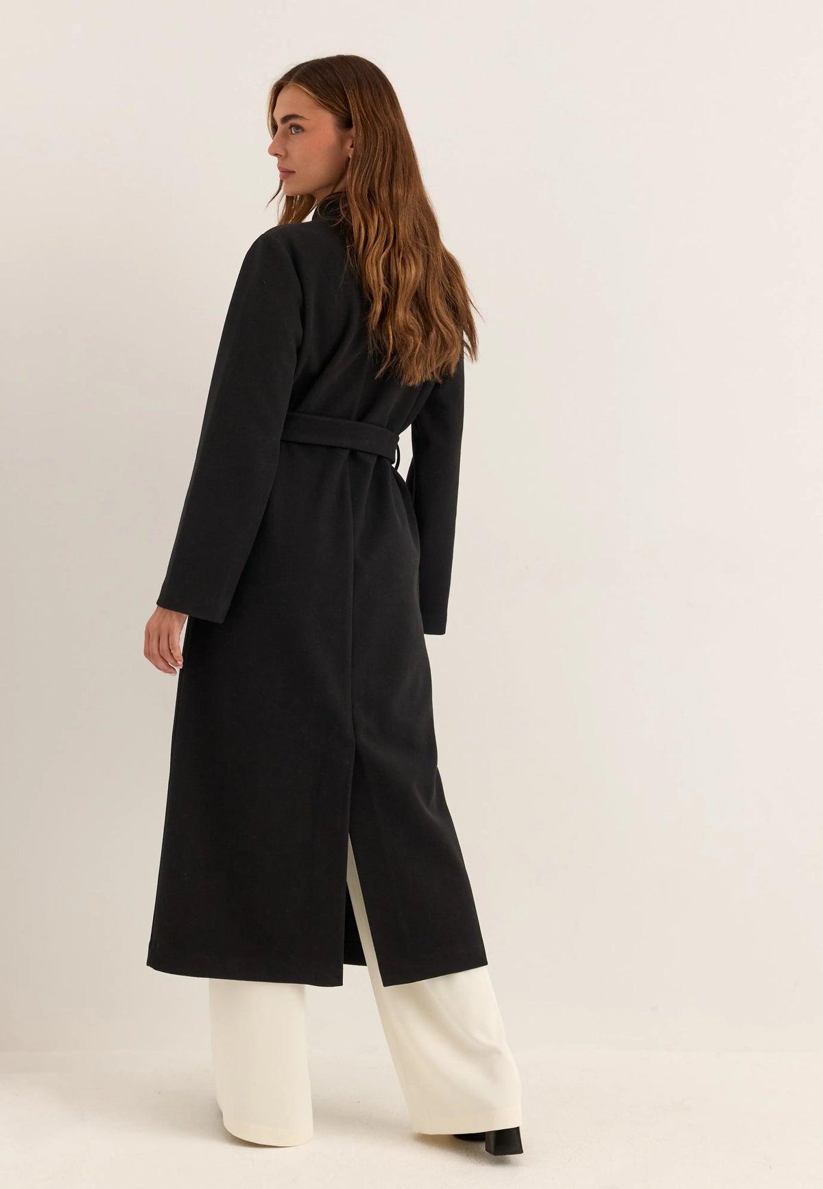 Belted Long Coat