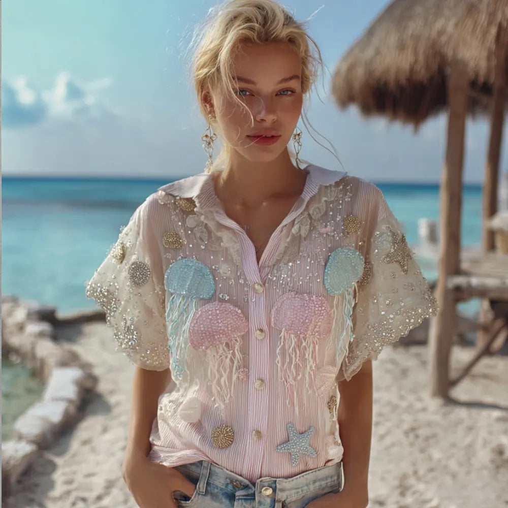 Chic Shirt in soft, Unbeatable Price