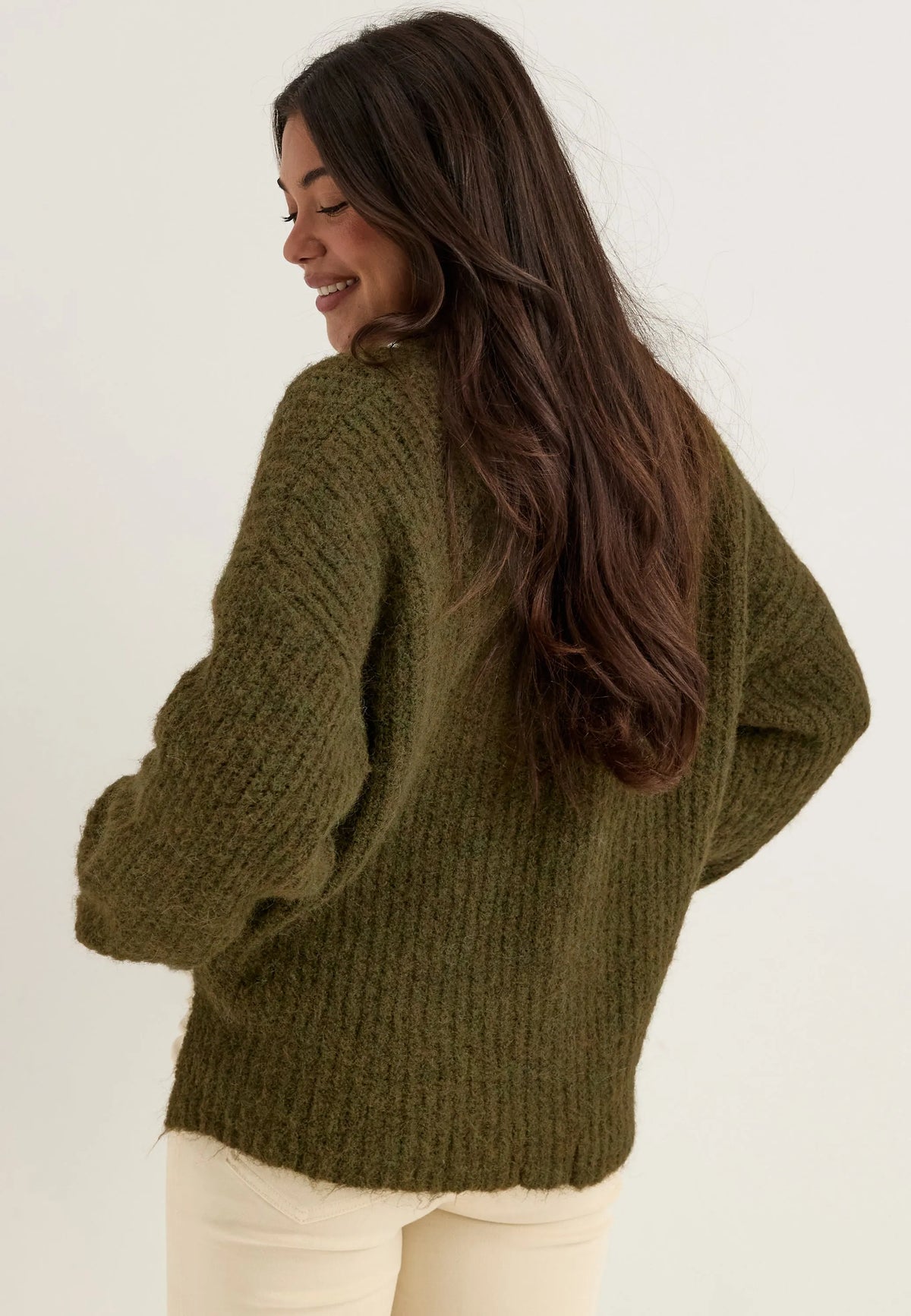 Knitted Scarf Sweater