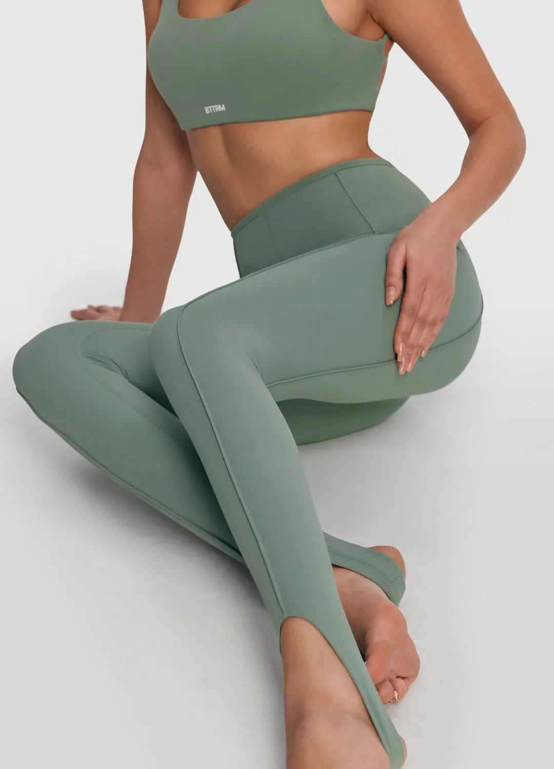 Stylish High-Waisted Stirrup Leggings