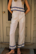 Highland Pant - Blue Mini Petunia