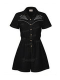 Spider Web - 100% Cotton Pocket Jumpsuit